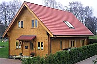 Holzhaus-Bauvorhaben Kratzert